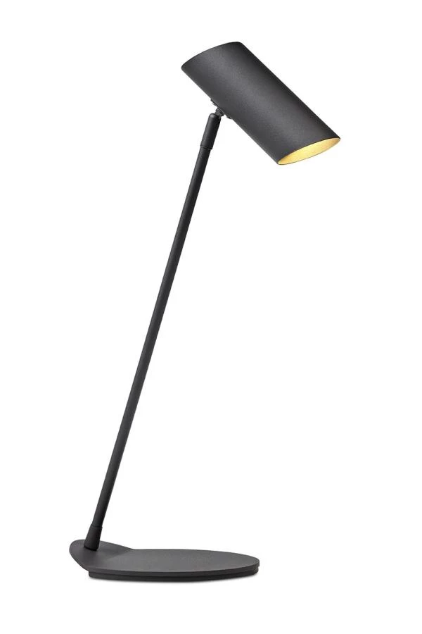 Lucide HESTER - Lampe de bureau - 1xGU10 - Anthracite - allumé