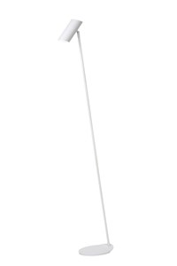 Lucide HESTER - Floor reading lamp - 1xGU10 - White turned on 1