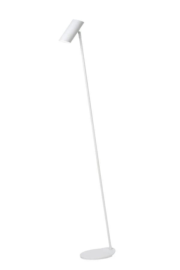 Lucide HESTER - Floor reading lamp - 1xGU10 - White - turned on 1