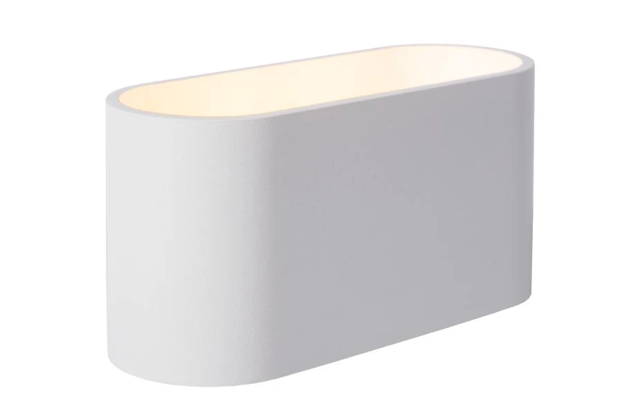 Lucide XERA - Wandlamp - 1xG9 - Wit - aangezet 1