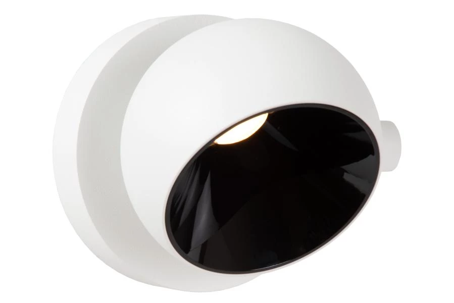 Lucide Premium ESFERA - Plafondspot - LED Dimb. - 1x11W 2700K - Wit - aangezet 1