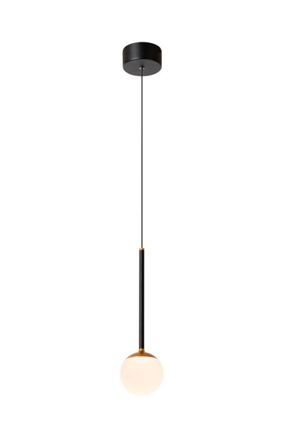 Lucide Premium CALINA - Pendant light - Ø 9,9 cm - LED Dim. - 1x9W 2700K - Black