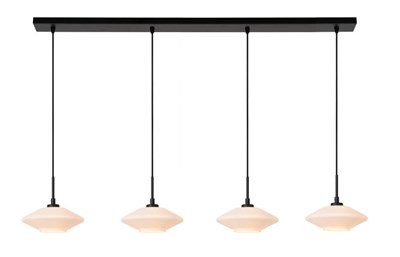 Lucide TREVOR - Pendant light - 4xG9 - Opal