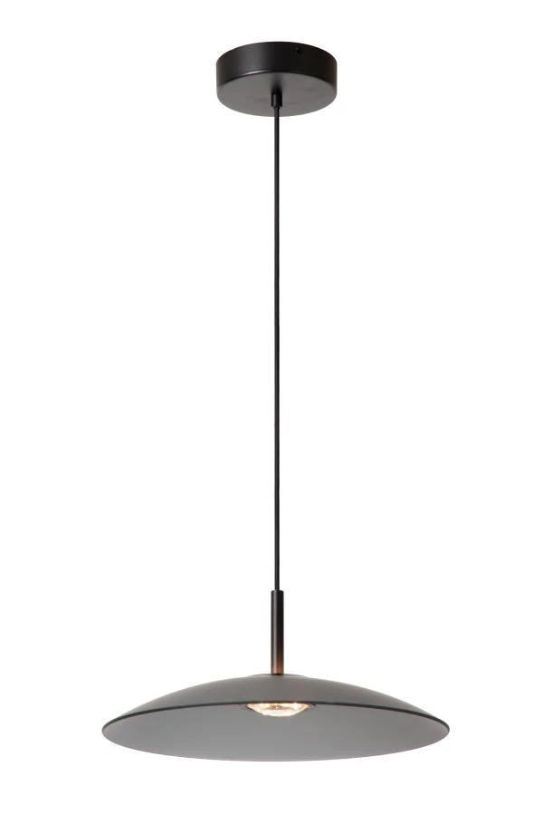 Lucide Premium MENGA - Suspension - Ø 40 cm - LED Dim. - 1x11W 2700K - Fumé - allumé 5