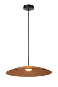 Lucide Premium MENGA - Suspension - Ø 60 cm - LED Dim. - 1x18,6W 2700K - Ambre allumé 2