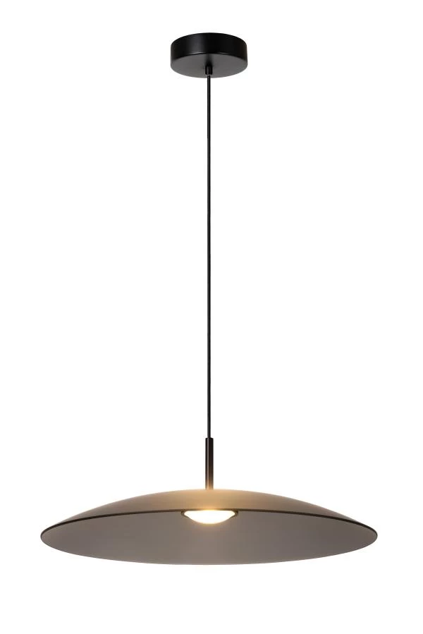 Lucide Premium MENGA - Suspension - Ø 60 cm - LED Dim. - 1x18,6W 2700K - Fumé - allumé 5