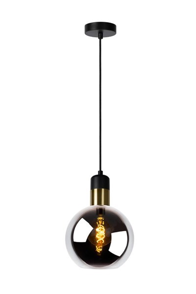 Lucide JULIUS - Hanglamp - Ø 20 cm - 1xE27 - Fumé