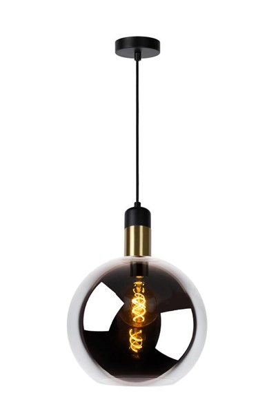 Lucide JULIUS - Suspension - Ø 28 cm - 1xE27 - Fumé