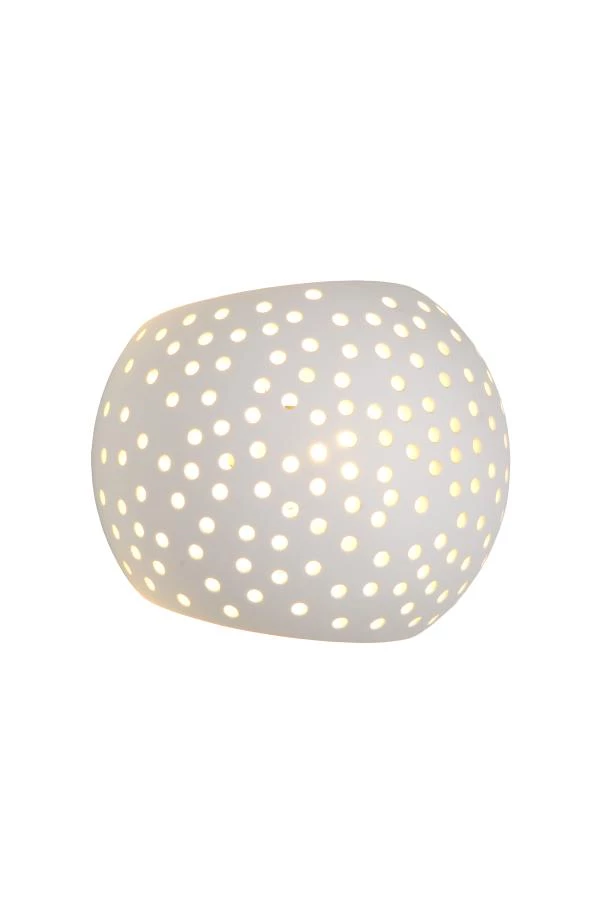 Lucide GIPSY - Wall light - 1xG9 - White - turned on 1