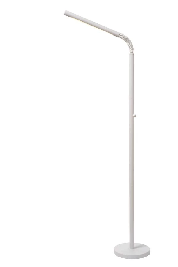 Lucide GILLY - Oplaadbare Leeslamp - Accu/Batterij - LED Dimb. - 1x6W 2700K - Wit - aangezet 1