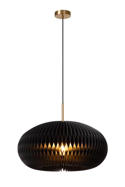 Lucide ARMONI - Pendant light - Ø 52 cm - 1xE27 - Black