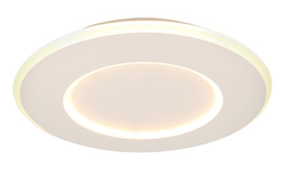 Lucide AXELLE - Plafonnier - Ø 39,6 cm - LED 3 StepDim - 1x24W 2700K - Blanc