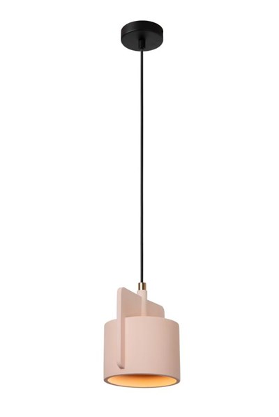 Lucide NINJA - Pendant light - Ø 16 cm - 1xE27 - Pink