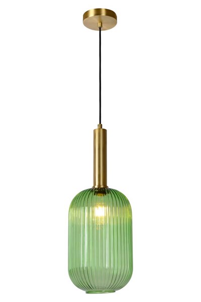 Lucide MALOTO - Hanglamp - Ø 20 cm - 1xE27 - Groen