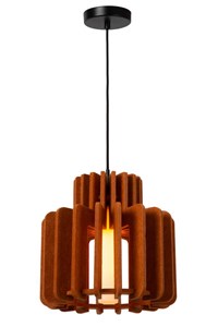 Lucide ROLLO - Hanglamp - 1xE27 - Terracotta aangezet 5