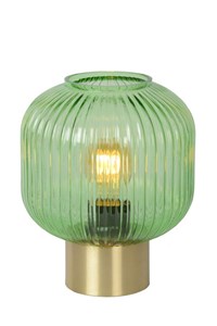 Lucide MALOTO - Table lamp - Ø 20 cm - 1xE27 - Green turned on 3