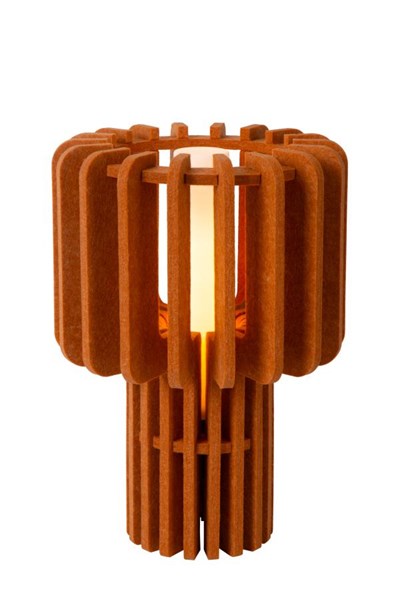 Lucide ROLLO - Table lamp - 1xE27 - Terracotta