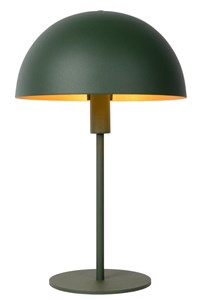 Lucide SIEMON - Table lamp - Ø 25 cm - 1xE14 - Green turned on 3