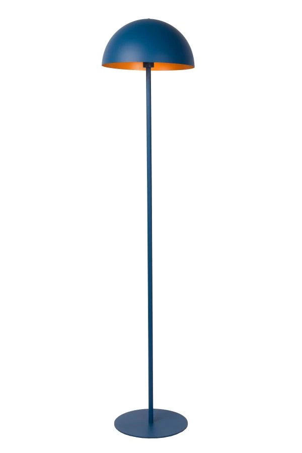 Lucide SIEMON - Floor lamp - Ø 35 cm - 1xE27 - Blue - turned on 5