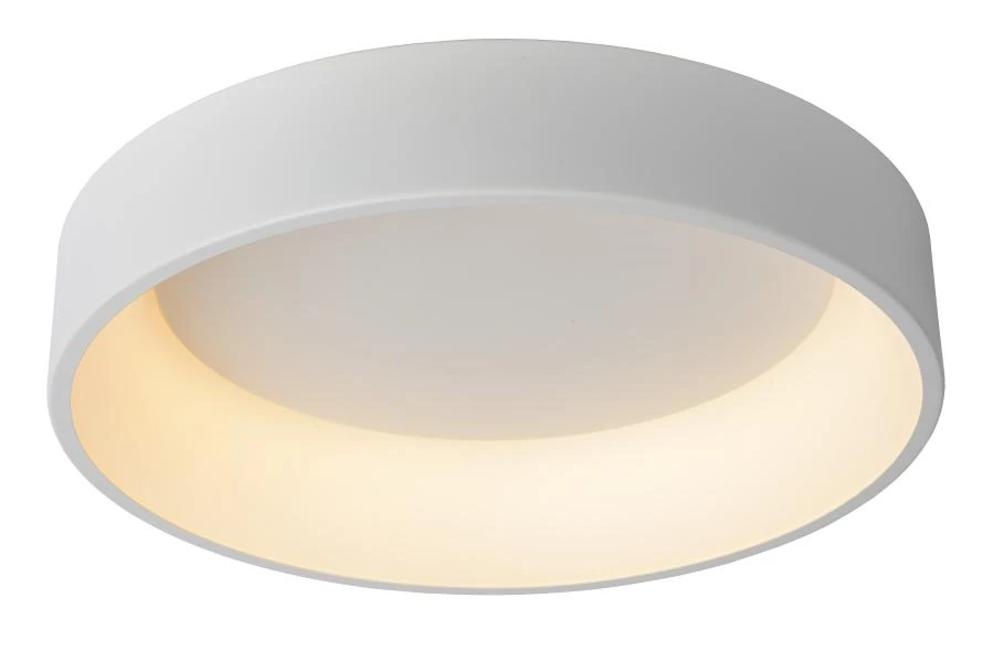 Lucide TALOWE LED - Deckenleuchte - Ø 60 cm - LED Dim. - 1x42W 3000K - Weiß - eingeschaltet 1