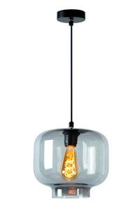 Lucide MEDINE - Hanglamp - Ø 25 cm - 1xE27 - Fumé aangezet 5