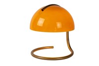 Lucide CATO - Tischlampe - Ø 23,5 cm - 1xE27 - Orange eingeschaltet 3