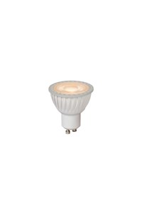 Lucide MR16 - Led bulb - Ø 5 cm - LED Dim. - GU10 - 1x5W 3000K - White turned on 1