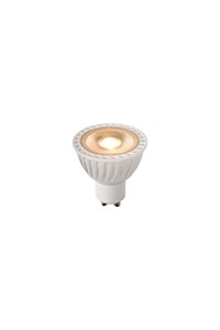 Lucide MR16 - Ampoule led - Ø 5 cm - LED Dim. - GU10 - 1x5W 2200K/2700K - Blanc allumé 1