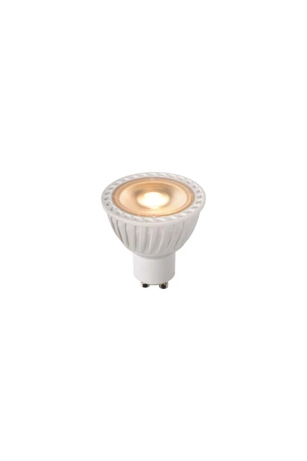 Lucide MR16 - Ampoule led - Ø 5 cm - LED Dim. - GU10 - 1x5W 2200K/2700K - Blanc - allumé 1