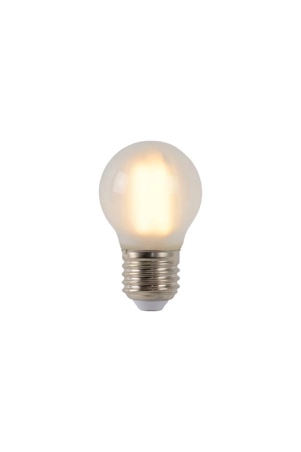 Lucide G45 - Filament lamp - Ø 4,5 cm - LED Dimb. - E27 - 1x4W 2700K - mat - aangezet 7