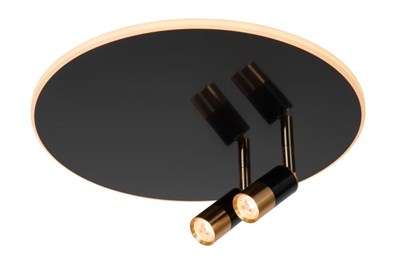 Lucide JUBEL - Flush ceiling light - Ø 40 cm - LED - CCT - 2700K - Gun Metal