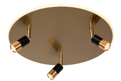 Lucide JUBEL - Flush ceiling light - Ø 48 cm - LED - CCT - 2700K - Matt Gold / Brass