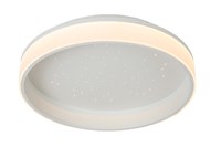 Lucide ESTREJA - Lámpara de techo - Ø 40 cm - LED Regul. - CCT - 2500K/3000K - Blanco encendido 1