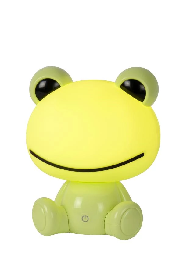 Lucide DODO FROG - Table lamp Children- LED 3 StepDim - 3x3W 4000K - Green - turned on 5