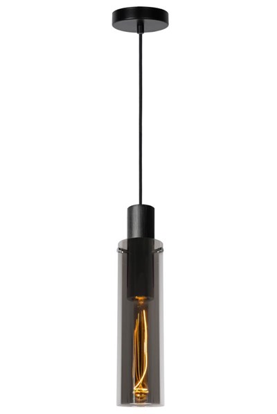 Lucide ORLANDO - Suspension - Ø 10 cm - 1xE27 - Fumé