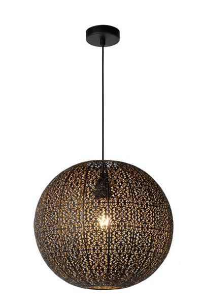 Lucide TAHAR - Pendant light - 1xE27 - Black