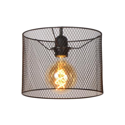 Lucide BASKETT - Lamp shade - Ø 23 cm - Black