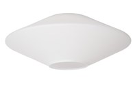 Lucide Premium TREVOR - Glas - Ø 20 cm - Opal eingeschaltet