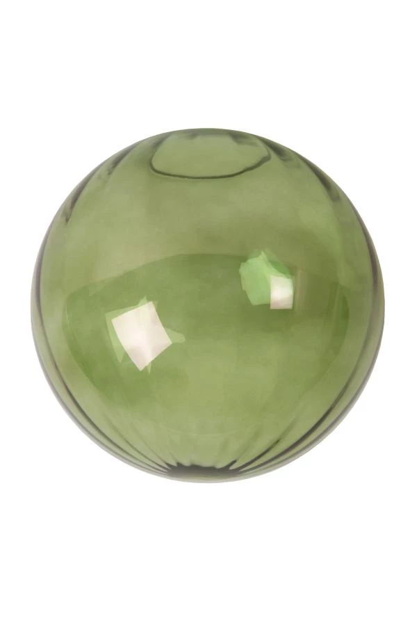 Lucide MONSARAZ - Glass - Green - turned on 3