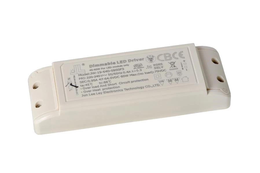 Lucide UNAR Driver - Controlador - 60 Watt - encendido